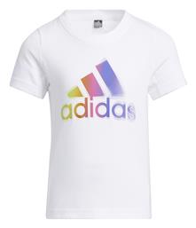 Adidas Παιδικό T-shirt Λευκό