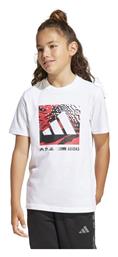 adidas Παιδικό T-shirt Λευκό J Camo Logo