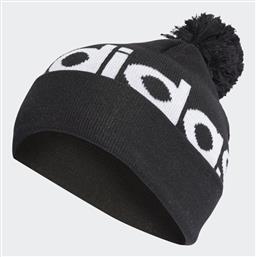 Adidas Pom Pom Beanie Σκούφος Πλεκτός σε Μαύρο χρώμα