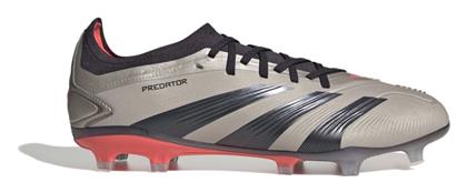 adidas Predator Pro FG Χαμηλά Ποδοσφαιρικά Παπούτσια με Τάπες Ασημί