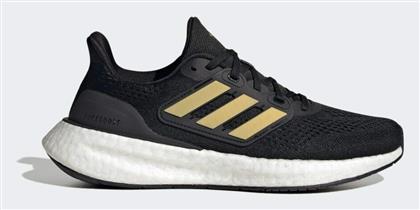 Adidas Pureboost 23 Unisex Running Core Black / Gold Metallic / Carbon