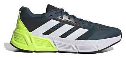 Adidas Questar Ανδρικά Αθλητικά Παπούτσια Running Arctic Night / Cloud White / Lucid Lemon