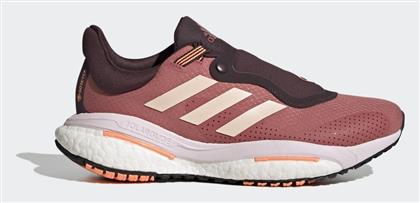 Adidas Solar Glide 5 Γυναικεία Αθλητικά Παπούτσια Running Αδιάβροχα με Μεμβράνη Gore-Tex Wonder Red / Bliss Orange / Beam Orange