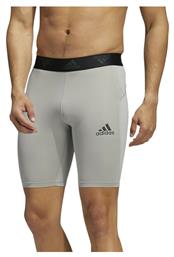 Adidas Techfit Ανδρικό Αθλητικό Κολάν Compression Κοντό Γκρι