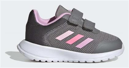 Adidas Tensaur Run 2.0 CF I Αθλητικά Παιδικά Παπούτσια Running με Σκρατς Grey Three / Bliss Lilac / Bliss Pink