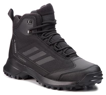 adidas Terrex Heron Mid Ανδρικά Ορειβατικά Μποτάκια Αδιάβροχα Core Black / Grey Four