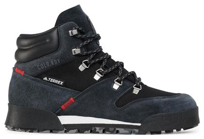 Adidas Terrex Snowpitch Cold.Rdy Ανδρικά Ορειβατικά Μποτάκια Αδιάβροχα Core Black / Scarlet