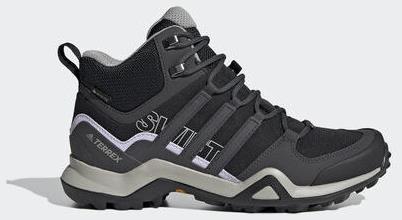 adidas Terrex Swift R2 Mid GTX Ανδρικά Ορειβατικά Core Black / Dgh Solid Grey / Purple Tint EF3357