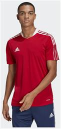 Adidas Tiro 21 Training Jersey Αθλητικό Ανδρικό T-shirt Κόκκινο με Λογότυπο