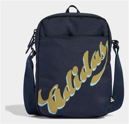 adidas Tiro Τσάντα Ώμου για Γυμναστήριο Μπλε