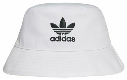 adidas Trefoil Υφασμάτινo Καπέλο Bucket Λευκό