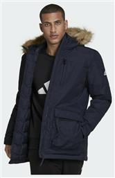 Adidas Utilitas Ανδρικό Χειμωνιάτικο Μπουφάν Παρκά Legend Ink