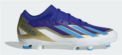 adidas X Crazyfast League Messi FG Χαμηλά Ποδοσφαιρικά Παπούτσια με Τάπες Lucid Blue / Blue Burst / Cloud White