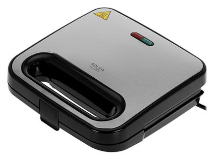 Adler AD 3076 1000W για 2 Τοστ Μαύρη