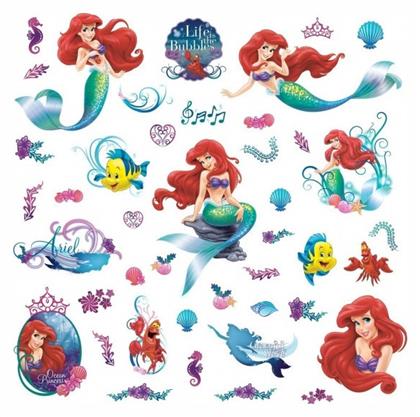 Αυτοκόλλητο Τοίχου The Little Mermaid από το Designdrops