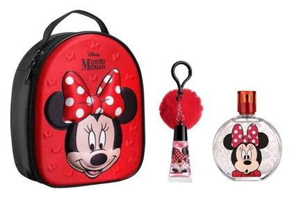 Air-Val International Παιδικό Σετ Eau de Toilette Minnie Mouse 100ml με Lip Gloss & Τσαντάκι Πλάτης