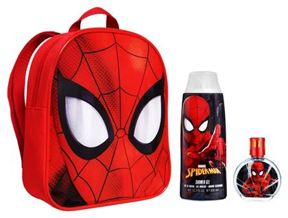 Air-Val International Παιδικό Σετ Eau de Toilette Spiderman 50ml με Shower Gel 300ml & Bag