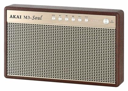 Akai M3-Soul Bluetooth 20W έως 15 ώρες Καφέ από το e-shop