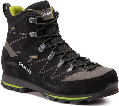 Aku Trekker Lite III GTX Ανδρικά Ορειβατικά Μποτάκια Αδιάβροχα με Μεμβράνη Gore-Tex Μαύρα