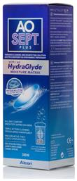 Alcon Aosept Plus Hydraglyde Υγρό Φακών Επαφής 360ml