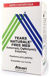 Alcon Tears Naturale Free Med Οφθαλμικές Σταγόνες για Ξηροφθαλμία 30x0.4ml από το Pharm24