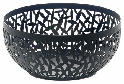 Alessi Cactus Φρουτιέρα Μεταλλική Μαύρη 21x21x9.5cm