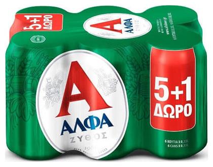 Άλφα Lager Κουτί 6x330ml