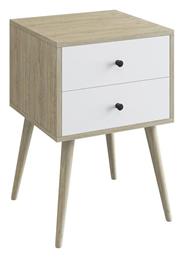 Alida Ξύλινο Μπεζ 40x40x60cm Ε7341,2