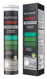 almora PLUS® ENERGY Ηλεκτρολύτες για Ενέργεια & Ενυδάτωση του Οργανισμού Lime 25 αναβράζοντα δισκία