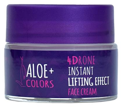 Aloe Colors 4Drone Lifting Botox Effect 24ωρη Κρέμα Προσώπου για Ενυδάτωση, Αντιγήρανση & Σύσφιξη με Υαλουρονικό Οξύ & Aloe Vera 50ml από το Pharm24