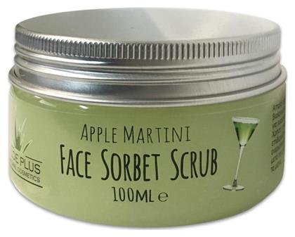 Aloe Colors Sorbet Scrub Apple Martini Scrub για Προσώπο & Σώμα σε Gel 100ml από το Pharm24