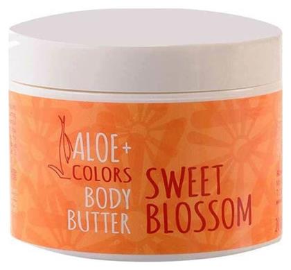 Aloe Colors Sweet Blossom Ενυδατικό Butter Σώματος με Aloe Vera & Άρωμα Βανίλια 200ml