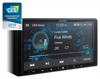 Alpine Ηχοσύστημα Αυτοκινήτου Universal 2DIN (Bluetooth/USB/GPS) με Οθόνη Αφής 7''