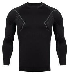 Alpinus Active Base Layer Ανδρική Ισοθερμική Μακρυμάνικη Μπλούζα Μαύρη