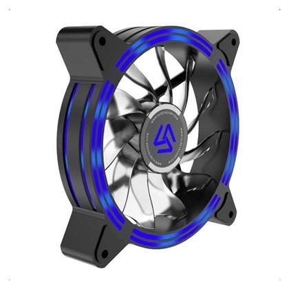 Alseye Halo 4.0 Case Fan 120mm με Μπλε Φωτισμό και Σύνδεση 3-Pin / 4-Pin Molex