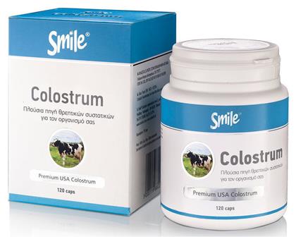 AM Health Smile Colostrum Συμπλήρωμα για την Ενίσχυση του Ανοσοποιητικού 120 κάψουλες από το Pharm24