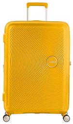 American Tourister Soundbox Spinner 4 Βαλίτσα Καμπίνας με ύψος 55cm σε Κίτρινο χρώμα από το Spartoo