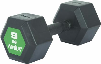 Amila Βαράκι Εξάγωνο Λαστιχένιο 1 x 9kg