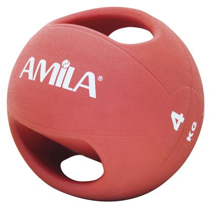 Amila Μπάλα Medicine 23cm, 4kg σε Κόκκινο Χρώμα από το e-shop