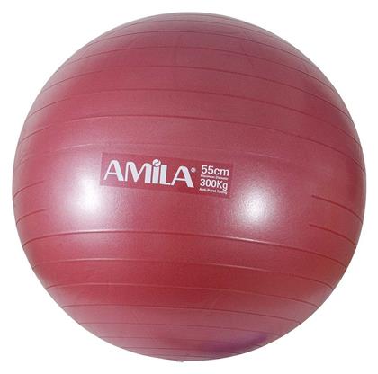 Amila Μπάλα Pilates 65cm, 2kg σε Κόκκινο Χρώμα Bulk