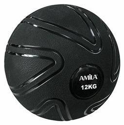 Amila Μπάλα Slam 0.3cm 12kg σε Μαύρο Χρώμα