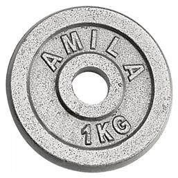 Amila Δίσκος Μεταλλικός 1 x 1kg Φ28mm