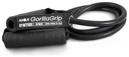 Amila Gorilla Grip Λάστιχο Γυμναστικής Σωληνωτό Σκληρό με Λαβές Μαύρο από το Outletcenter