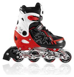 Amila Inline Αυξομειούμενα Rollers Κόκκινα Παιδικά από το Outletcenter