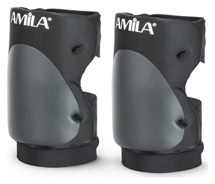 Amila Knee Pad Foam 83009 Επιγονατίδες Βόλεϊ Ενηλίκων Μαύρες