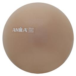 Amila Mini Μπάλα Pilates 19cm 0.1kg σε χρυσό χρώμα