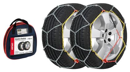 AMiO Snow Chain IX No 60 Αντιολισθητικές Αλυσίδες με Πάχος 12mm για Επιβατικό Αυτοκίνητο 2τμχ από το Saveltrade