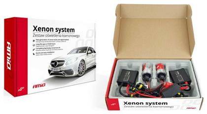 AMiO Xenon Σετ Φωτισμού Αυτοκινήτου H7 35W 12V 6000K Ψυχρό Λευκό