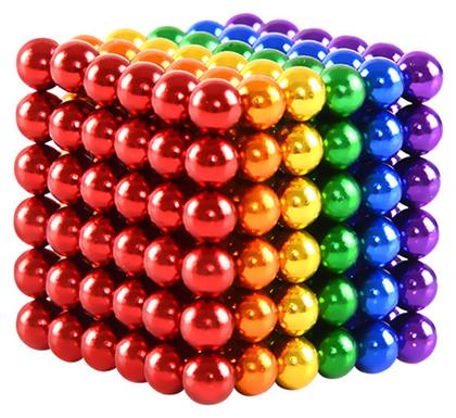 Andowl Fidget Μαγνητικές Μπίλιες για Διακόσμηση Γραφείου 216τμχ (Διάφορα Σχέδια)