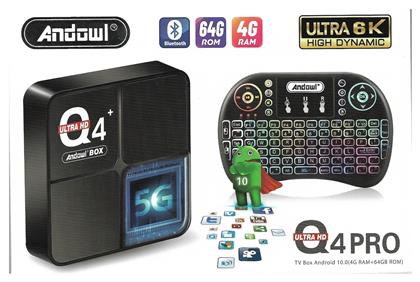Andowl Q4 PRO 6K UHD 4GB RAM με Android 10.0